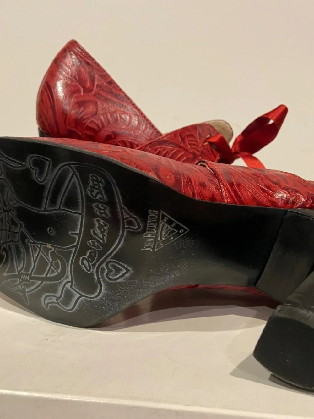John Fluevog these red